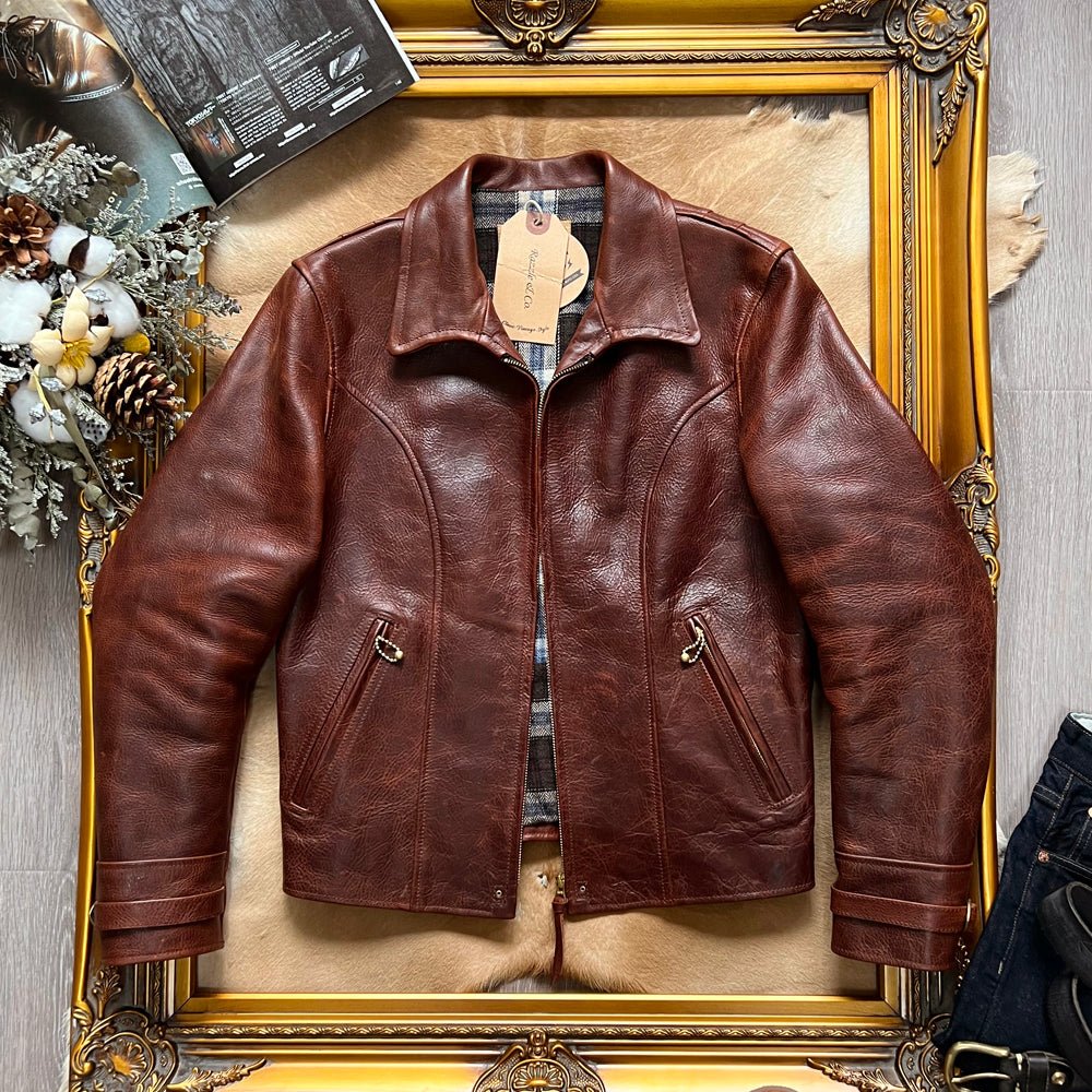 1940's VINTAGE復刻デザイン シングルライダースジャケット