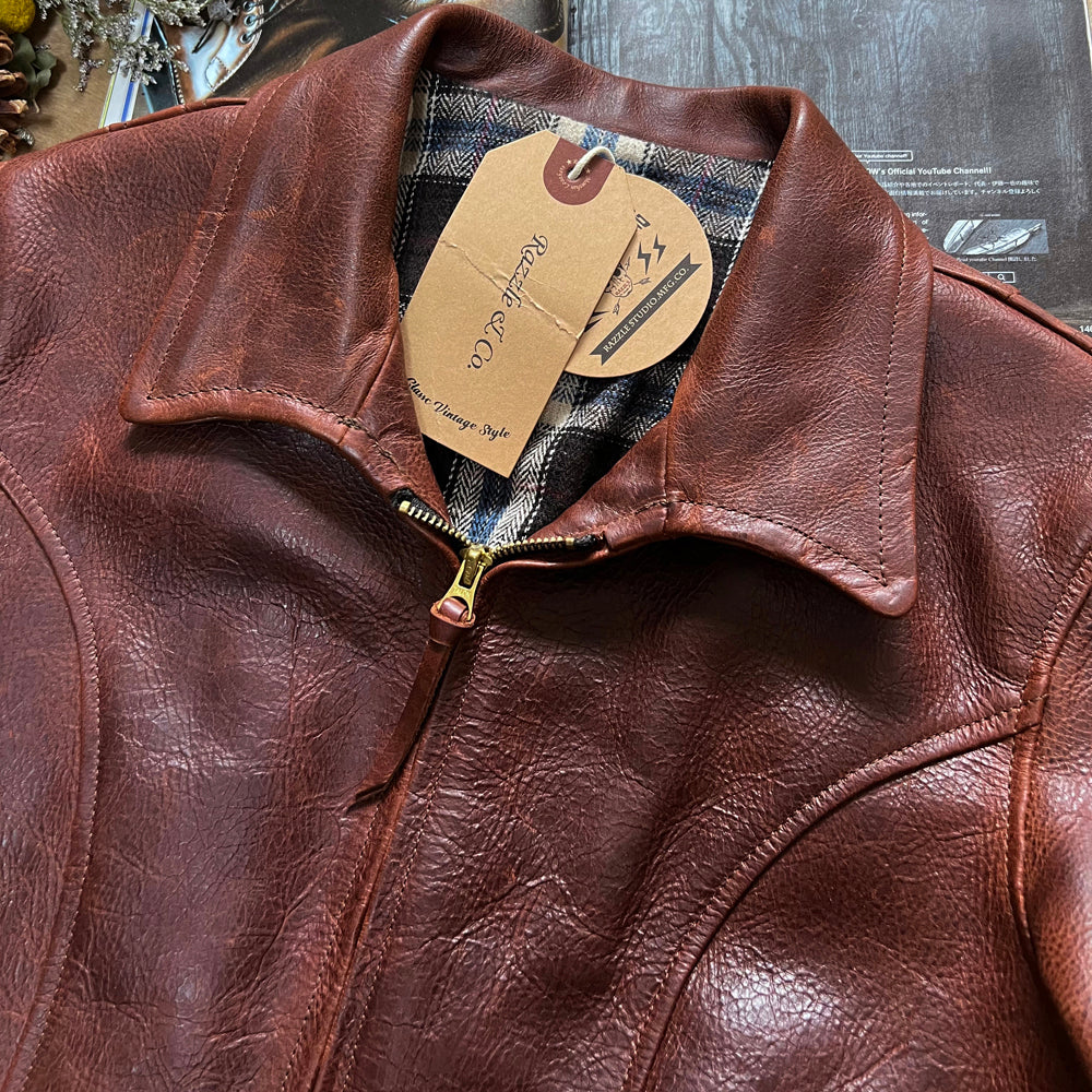 1940's VINTAGE復刻デザイン シングルライダースジャケット