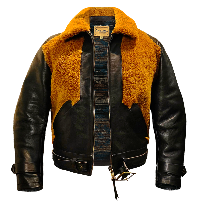 1930's ヴィンテージ復刻 ホースハイド GRIZZLY JACKET 熊ジャン