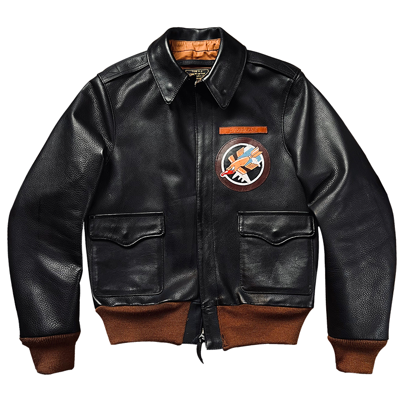 A-2 フライトジャケット ブラック XS~3XL
