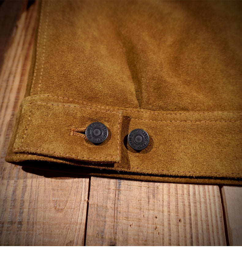 ★2nd型 507復刻モデル italy スウェードジャケット★ S~3XL