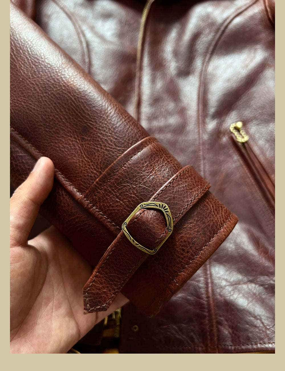 1940's VINTAGE復刻デザイン シングルライダースジャケット