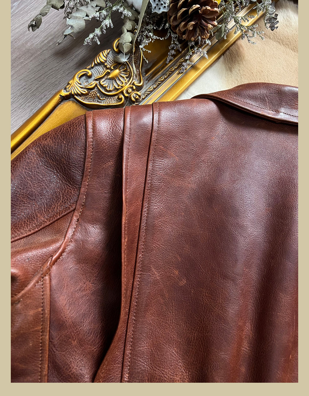 1940's VINTAGE復刻デザイン シングルライダースジャケット