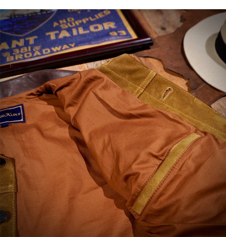 ★2nd型 507復刻モデル italy スウェードジャケット★ S~3XL