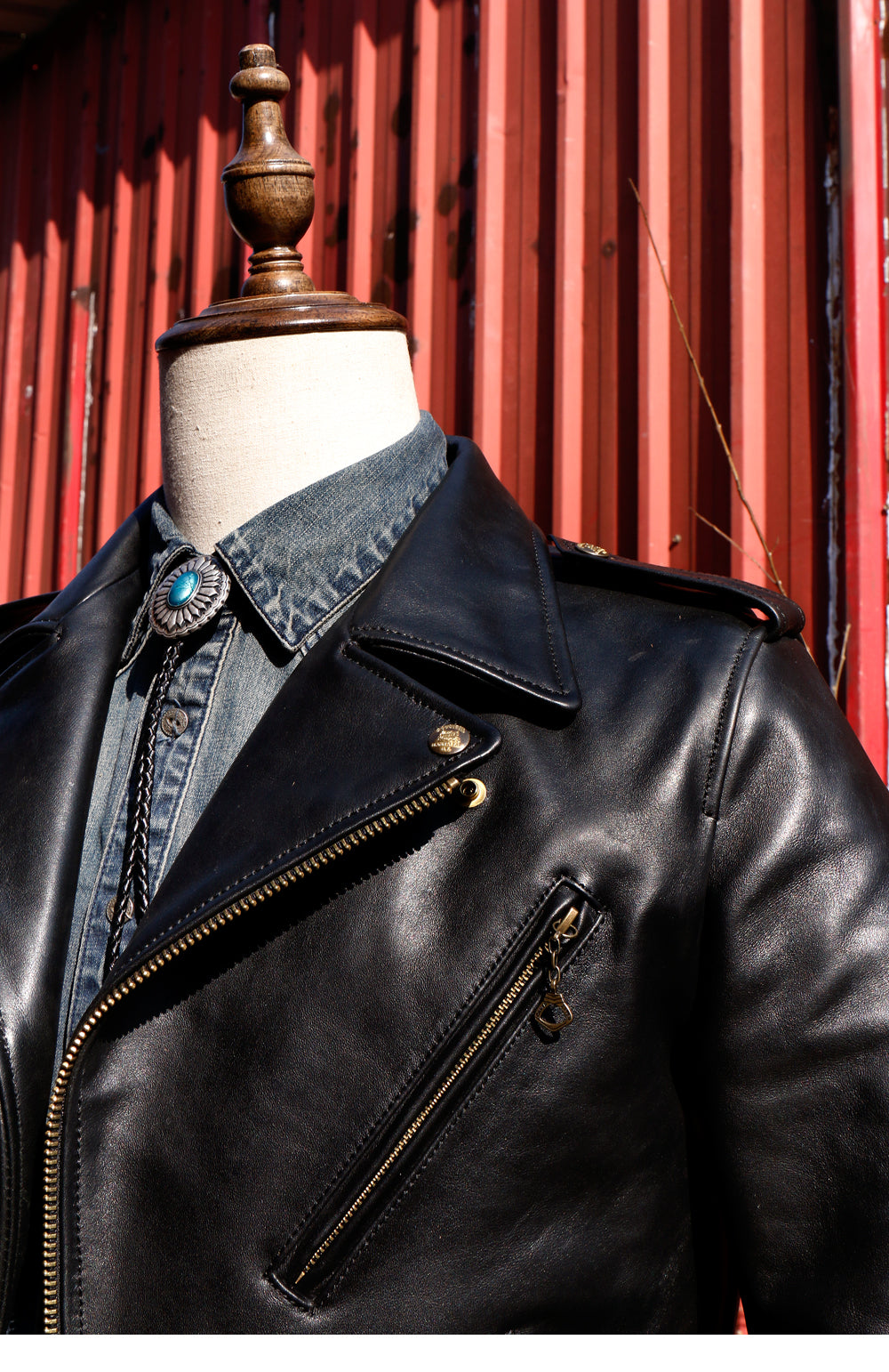 ヴィンテージ50s復刻 カウレザー ダブルライダースジャケットS~3XL