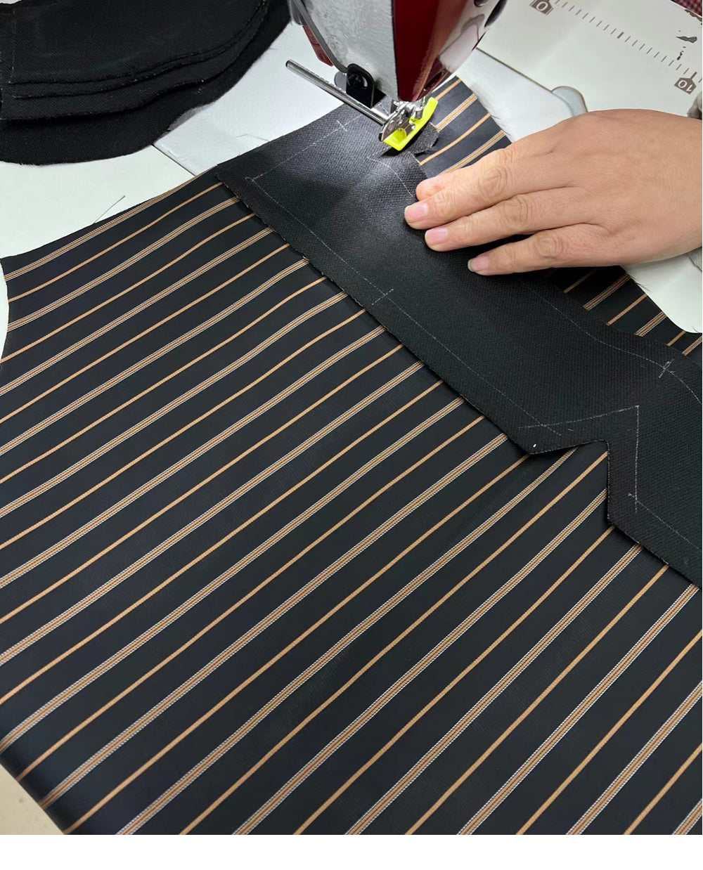 クラシカル ウールヘリンボーン ベスト S~2XL
