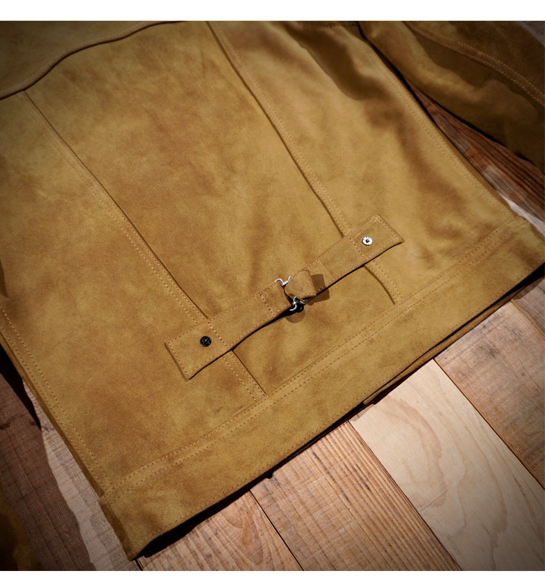 ★2nd型 507復刻モデル italy スウェードジャケット★ S~3XL