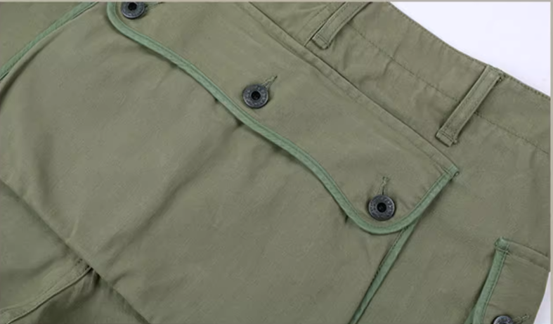 ◇ヴィンテージUSMC HBT P44タイプ コットンヘリンボーンミリタリーパンツ◇サイズ28~40