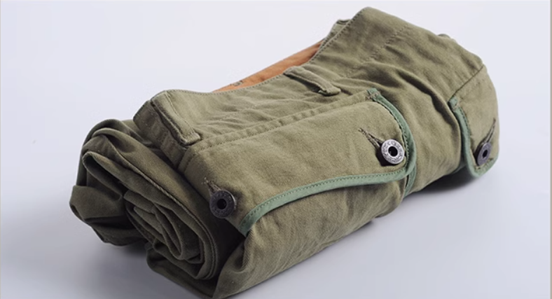 ◇ヴィンテージUSMC HBT P44タイプ コットンヘリンボーンミリタリーパンツ◇サイズ28~40