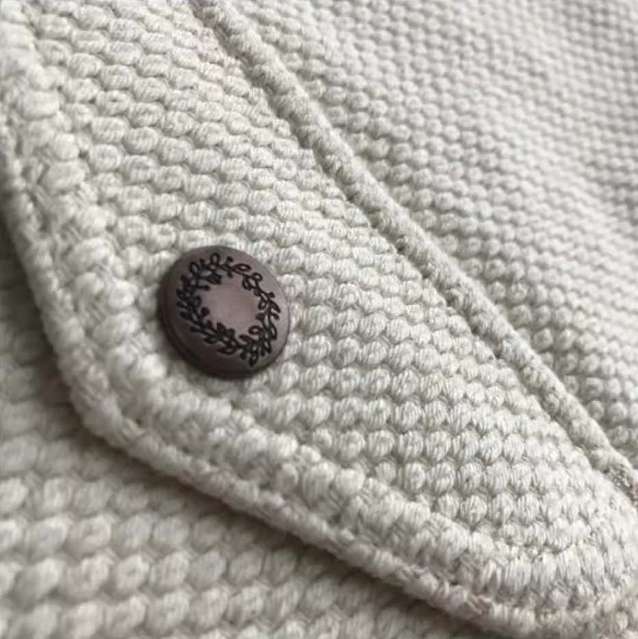 ◆ヴィンテージ風 刺し子 剣道着 風合いあるテクスチャーのコットン 14オンス 厚手メンズ シャツ◆M~3XL