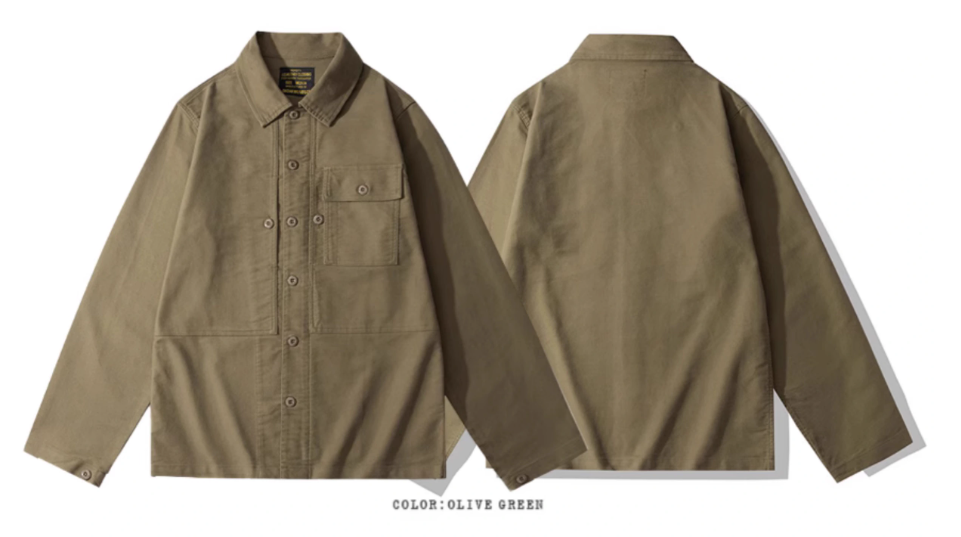 3色展開★ヴィンテージ復刻 usmc P44型 モールスキンジャケット★S~2XL