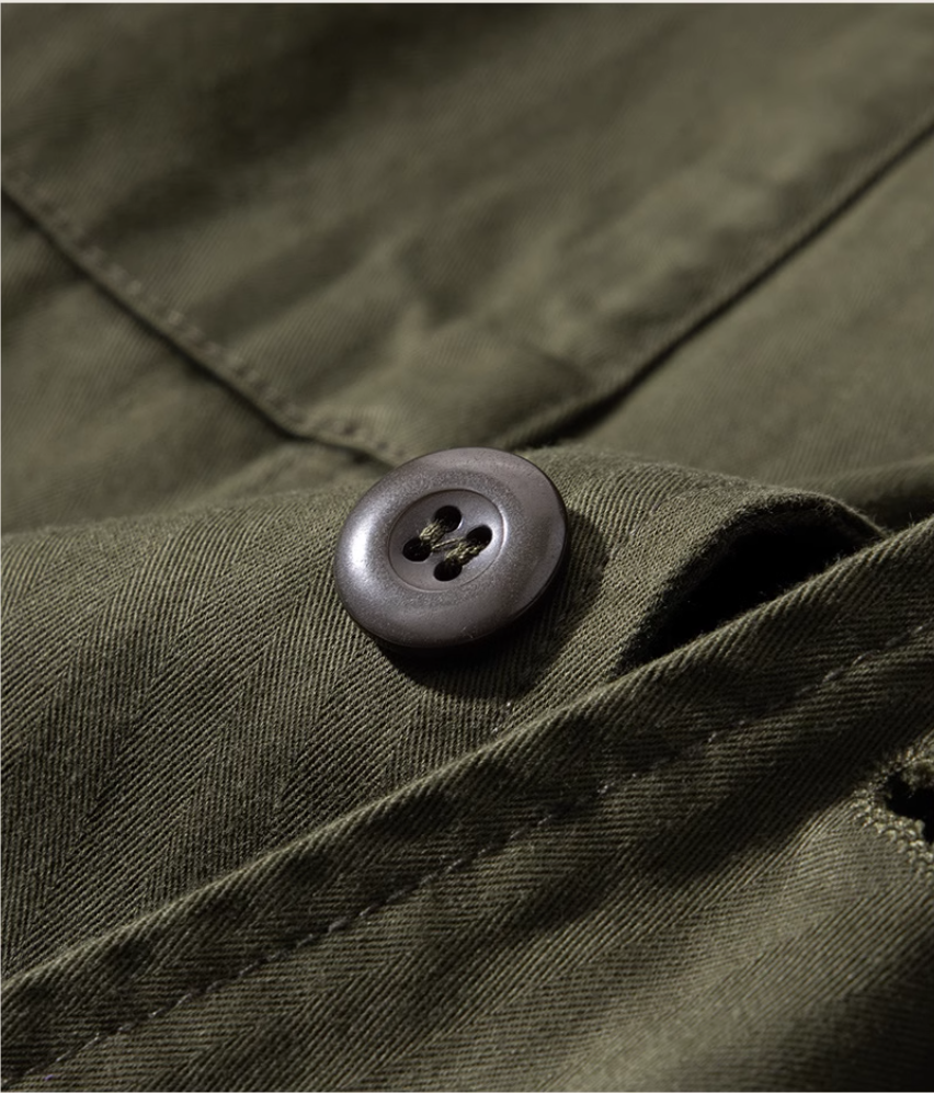 3色展開★ヴィンテージ復刻 M-43 HBT ヘリンボーンツイル ジャケット★S~2XL