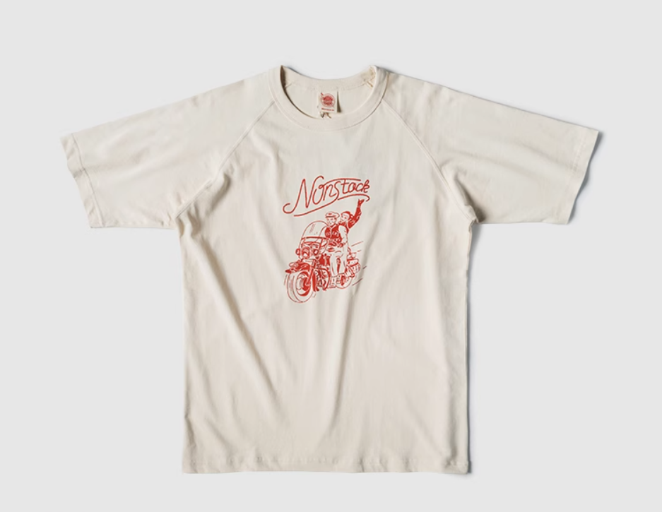 2色展開◆色味、プリントの雰囲気もGOOD◆ヴィンテージ復刻 DAYTONA MOTORCYCLETシャツ◆S~2XL