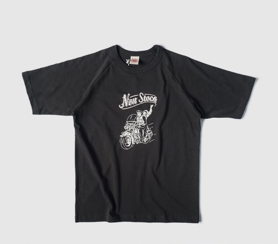 2色展開◆色味、プリントの雰囲気もGOOD◆ヴィンテージ復刻 DAYTONA MOTORCYCLETシャツ◆S~2XL