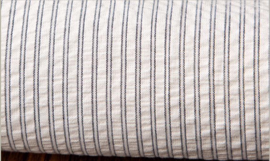 △ヴィンテージ復刻 コットンストライプ 半袖 イタリアンカラーシャツ▽S~3XL