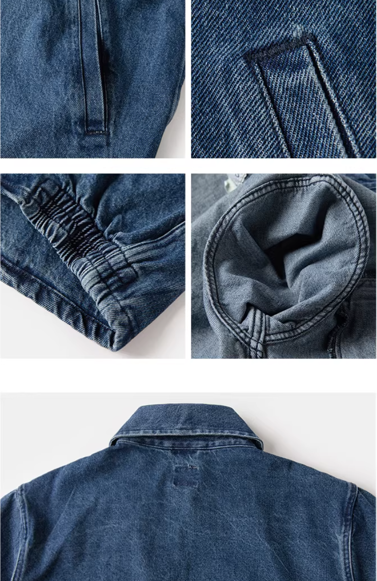☆ヴィンテージ70's 13OZ デニム トラックジップアップジャケット☆S~2XL