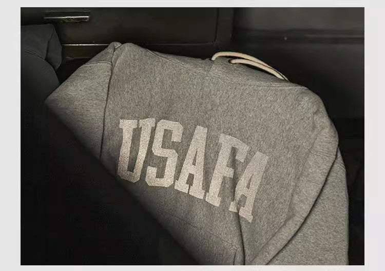 2色展開◆復刻usafaリバースウィーブ スウェットパーカー◆S~2XL