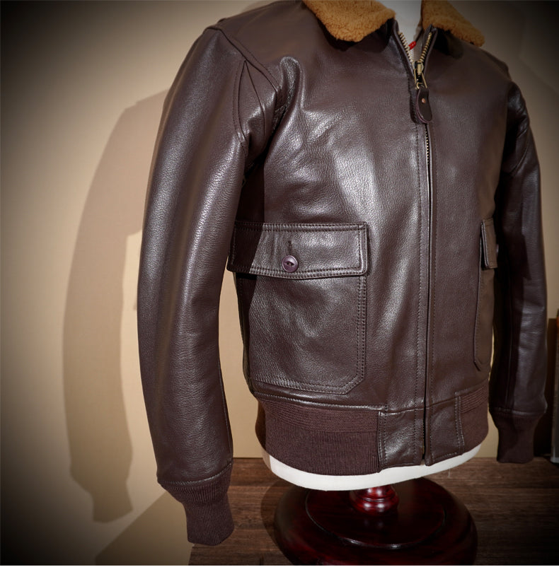 ゴートレザーG-1 フライトジャケット M~4XL
