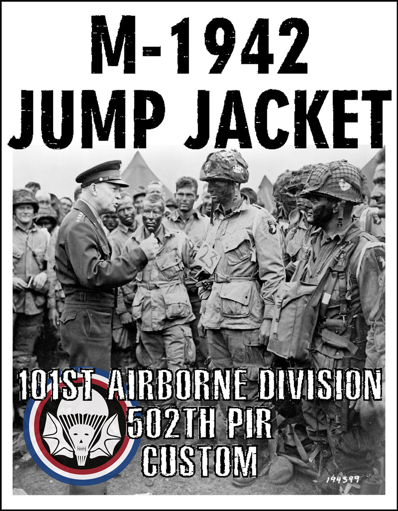 3色展開★1940’s US ARMY M-42 パラトルーパージャケット★S~2XL