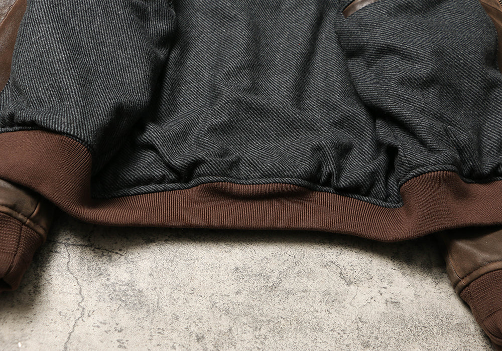 ◇カウレザー MA-1 フライトジャケット◇M~5XL