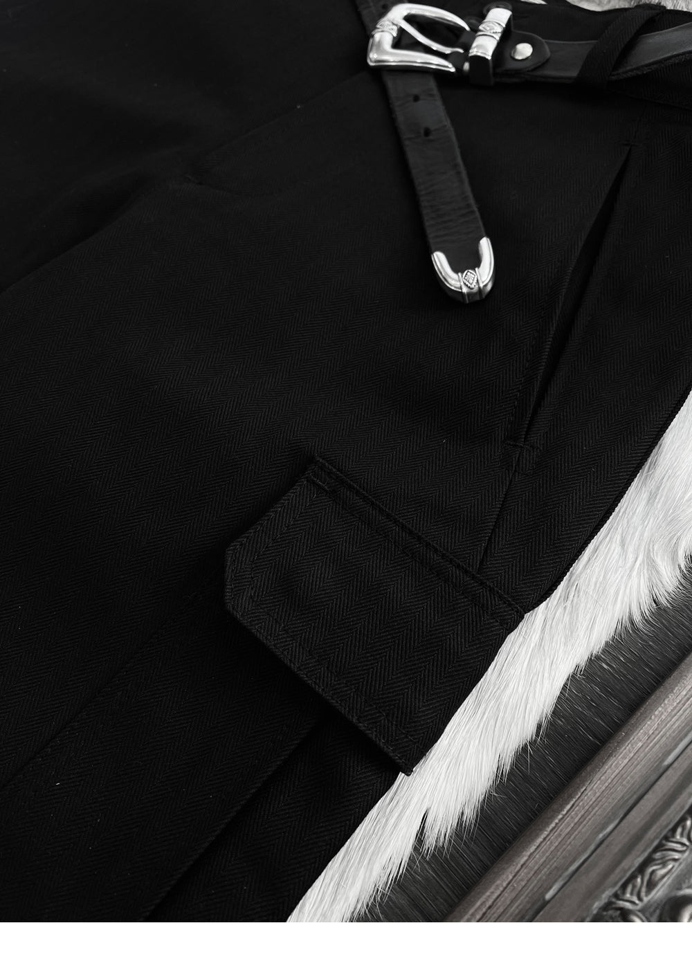 フランス軍M-47前期 復刻 HBTコットンヘリンボーンツイード パンツ/S~3XL
