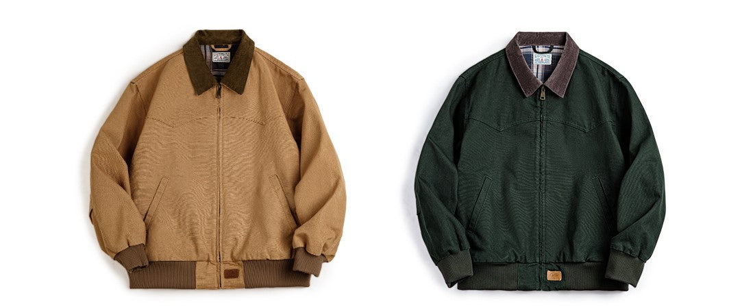 2色展開▲ヴィンテージ 復刻 キャンバスコットン サンタフェジャケット▼S~3XL