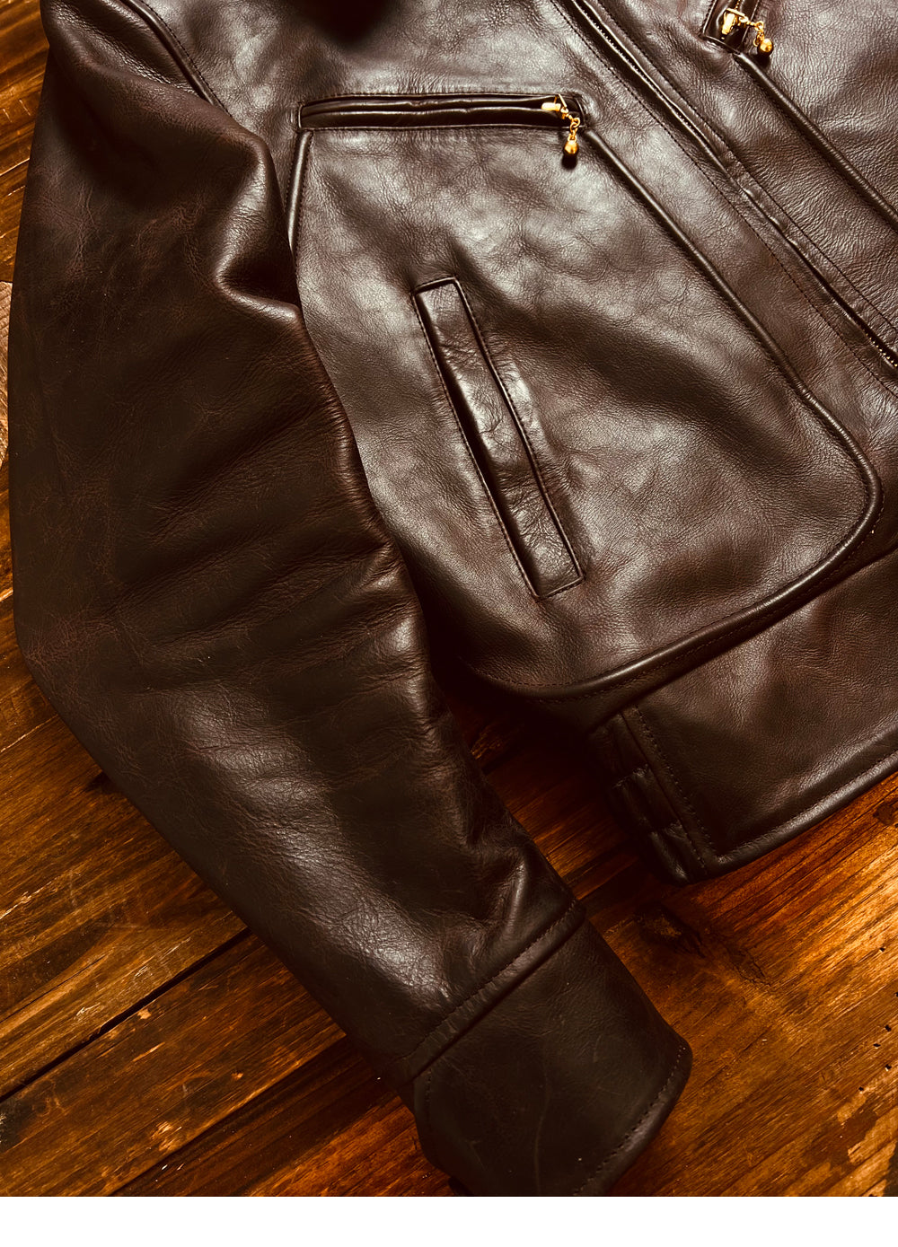ヴィンテージ復刻 オイルドレザー メカニック フライトジャケットS~4XL
