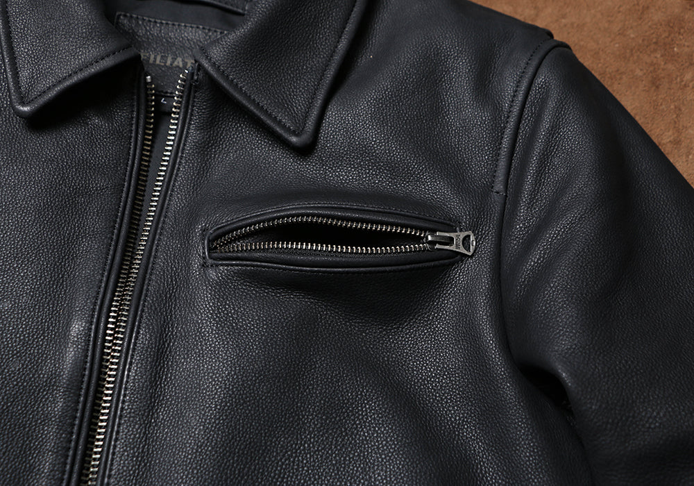 1930’s ヴィンテージ復刻型 カウレザー シングルライダース ジャケット M~5XL