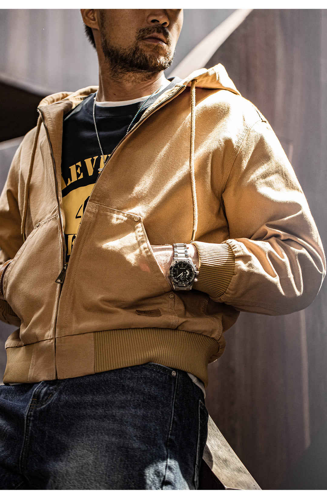 ▲ヴィンテージ J130復刻 キャンバスコットン アクティブジャケット▼S~3XL
