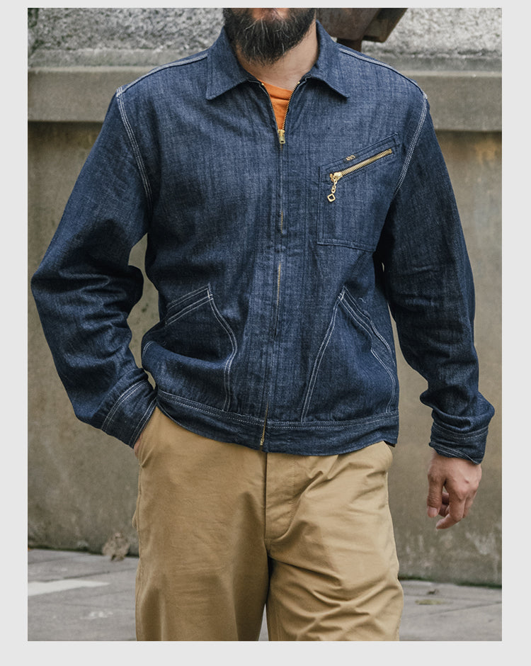 ☆ヴィンテージ 91-Bタイプ復刻 8OZ デニムジャケット☆S~2XL