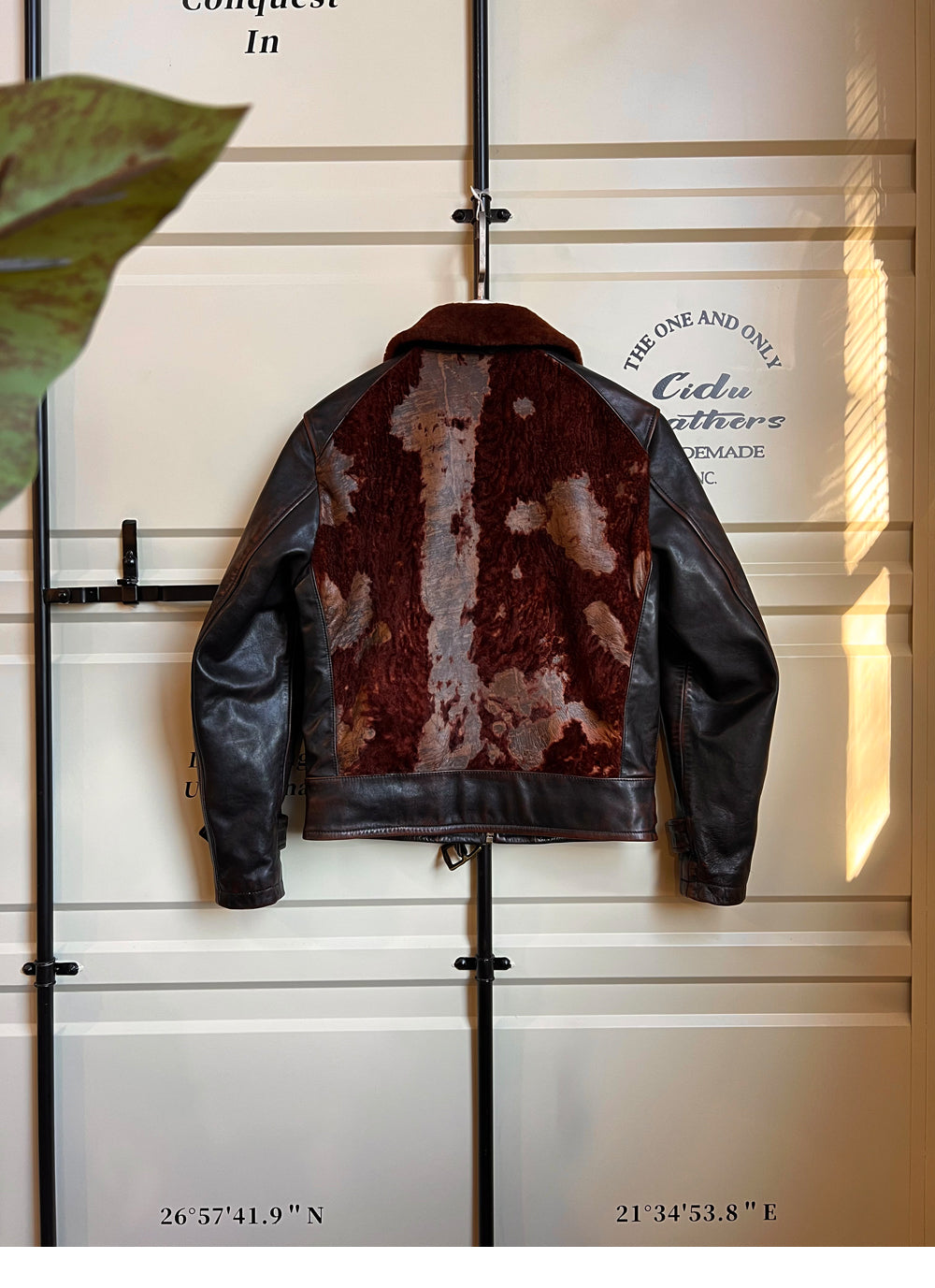1930's ヴィンテージ復刻 茶芯ホースハイド使用 GRIZZLY JACKET ハラコ 熊ジャン