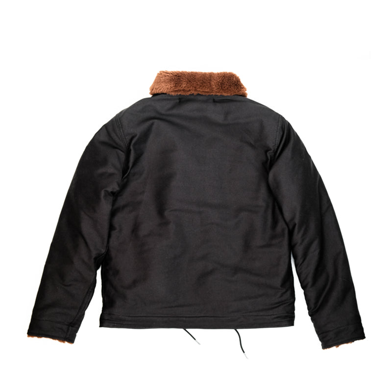 ☆ヴィンテージ 復刻 N-1 ウールアルパカ混総ボア USNデッキジャケット☆S~3XL