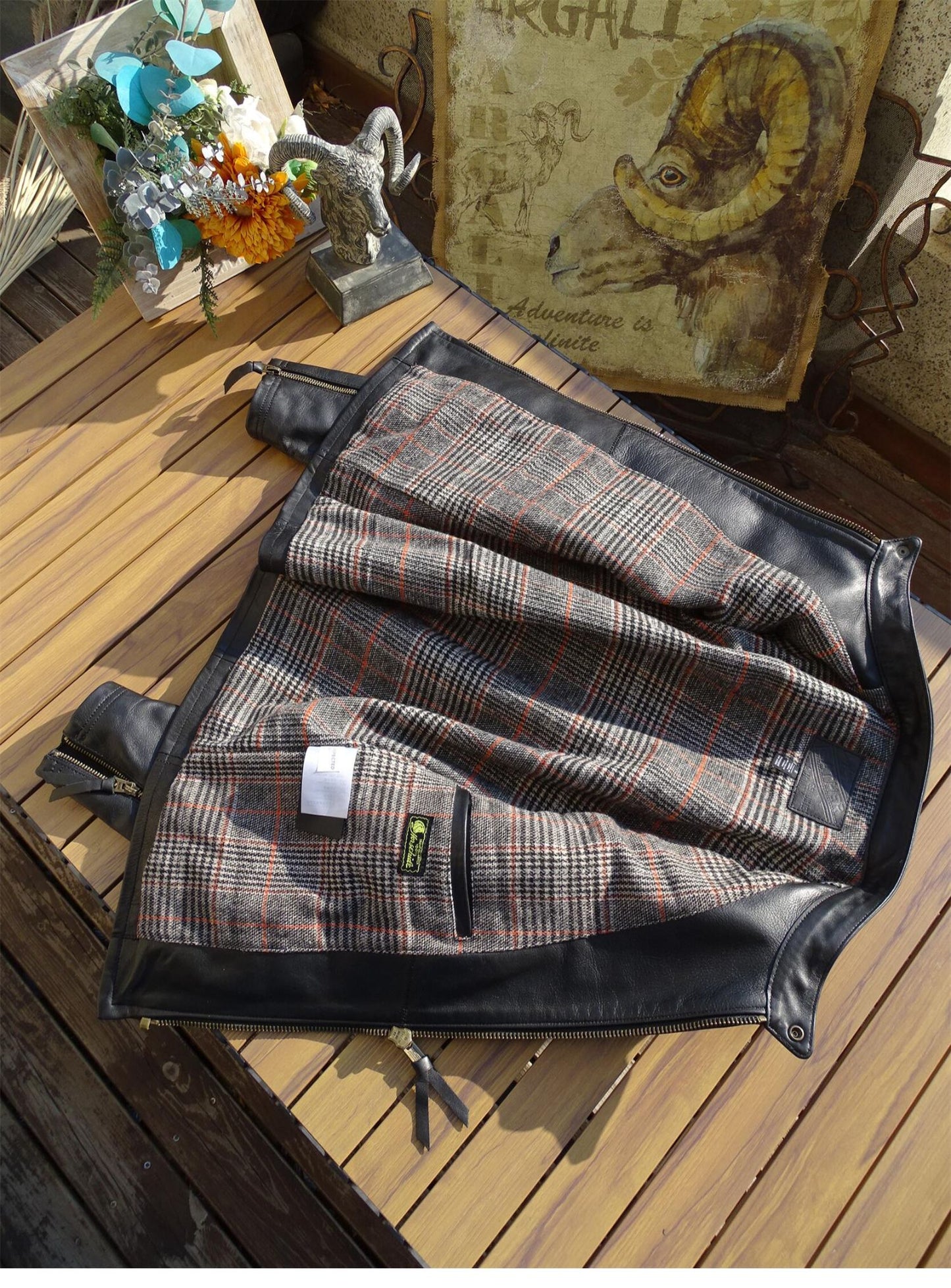 昨シーズン物売り切りセール★イタリア産カウレザー使用 シングルライダースジャケット ★S~5XL