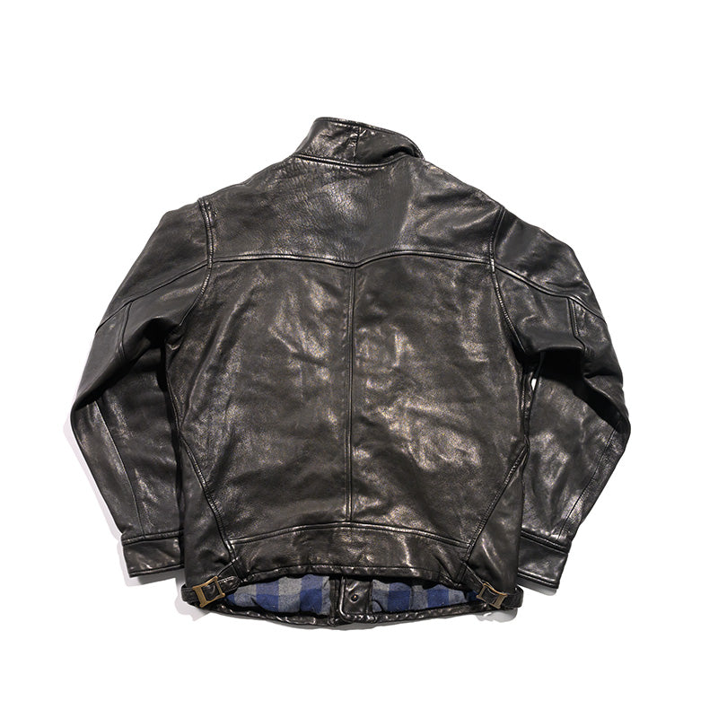 △植物タンニン鞣しシープスキンレザー ジャケット△ M~2XL