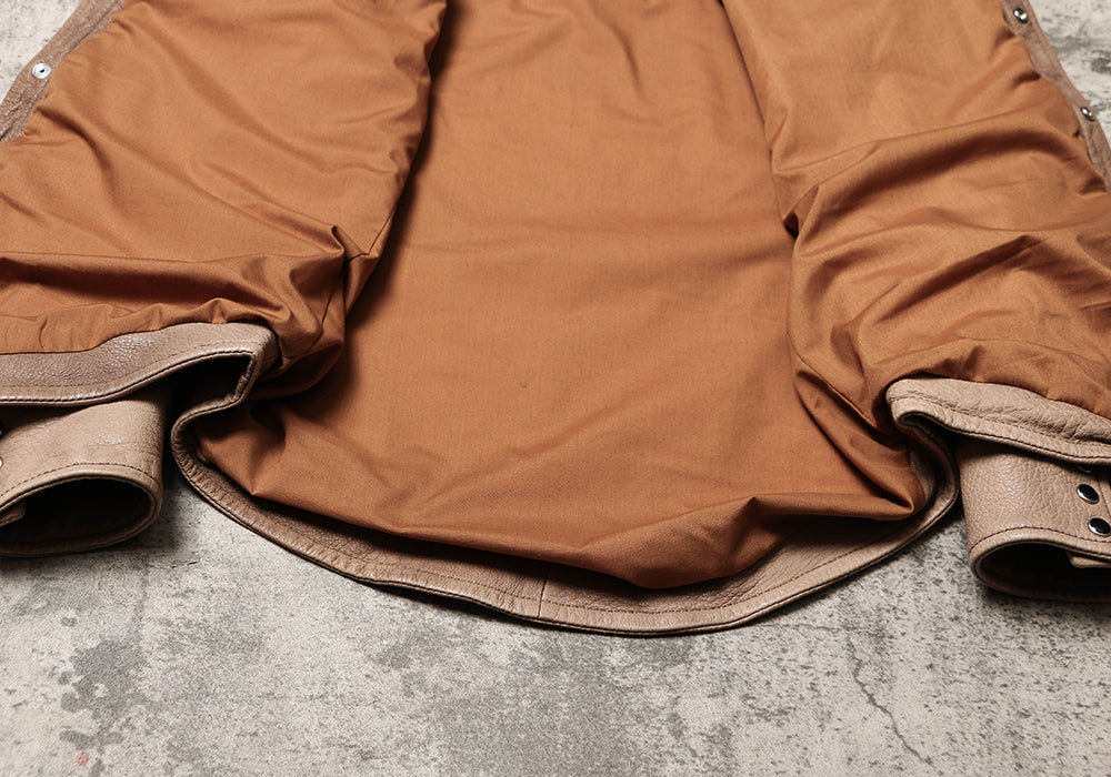 ヘビーウォッシュ加工★ゴートスキンシャツ★S~4XL