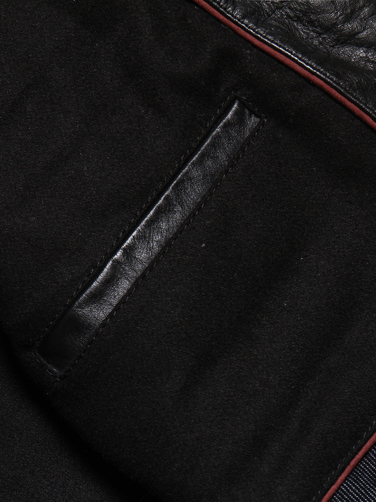 昨シーズン物売り切りセール★カウレザー シングルライダースジャケット★M~5XL