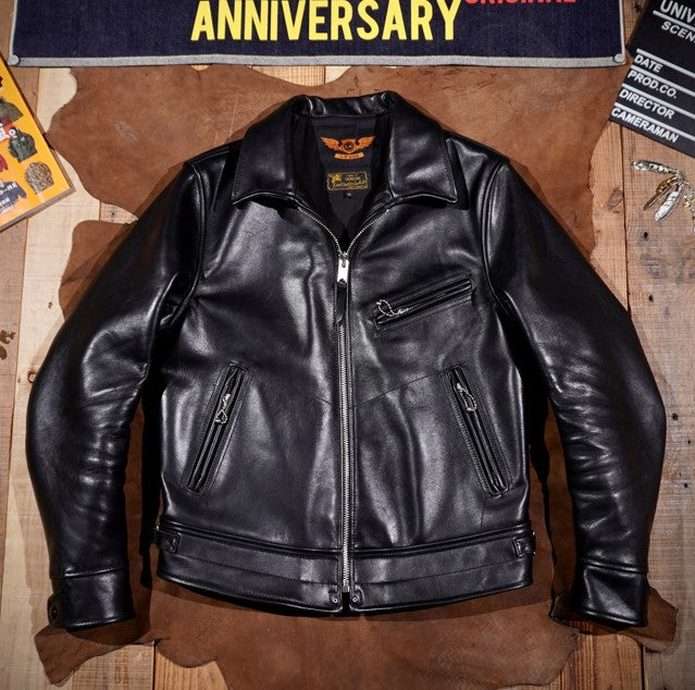 ヴィンテージ復刻 イタリア産カウレザーメカニック フライトジャケットS~4XL