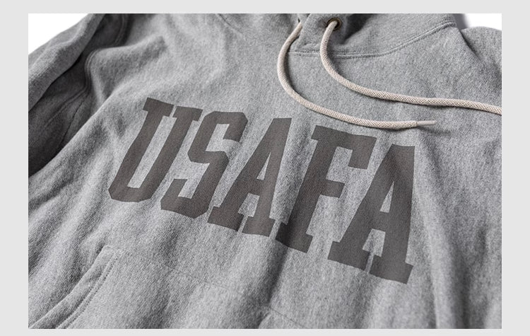 2色展開◆復刻usafaリバースウィーブ スウェットパーカー◆S~2XL