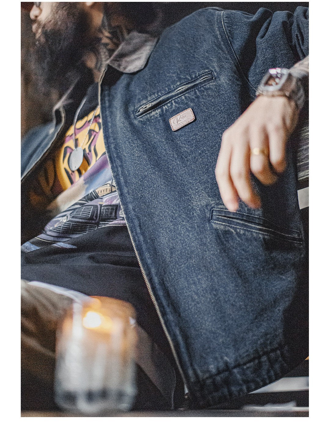 ▲ヴィンテージ J001復刻 10.5OZ デニム デトロイトジャケット▼S~3XL