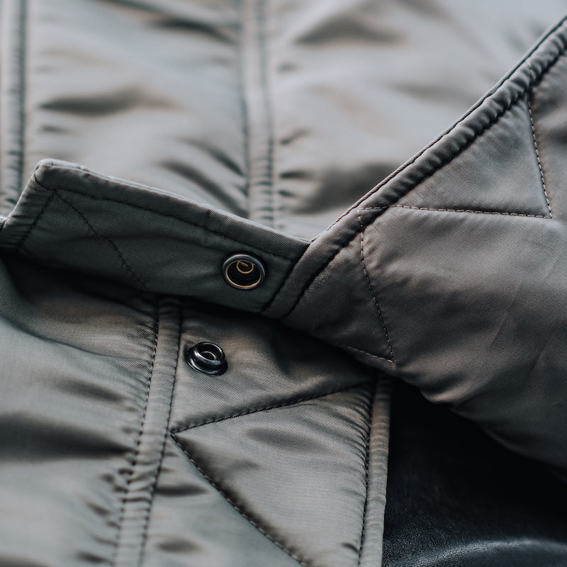 たっぷりファーに中綿で防寒性抜群★ヴィンテージ復刻 N-3Bフライトジャケット★M~3XL khaki gray