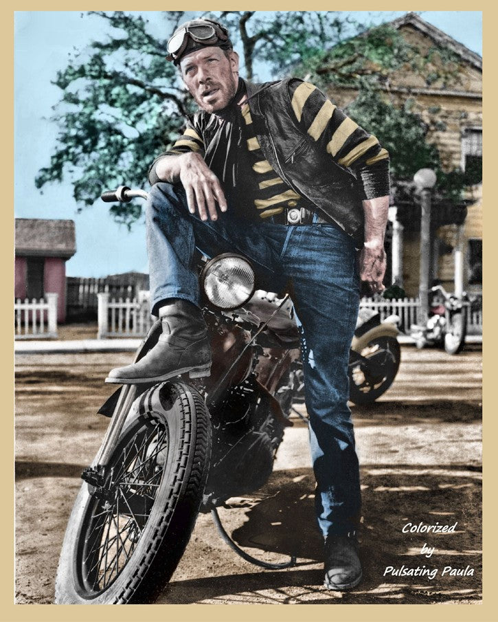★ヴィンテージ50's復刻モデル 高級ホースハイドレザー バイカー ライダースレザーベスト★