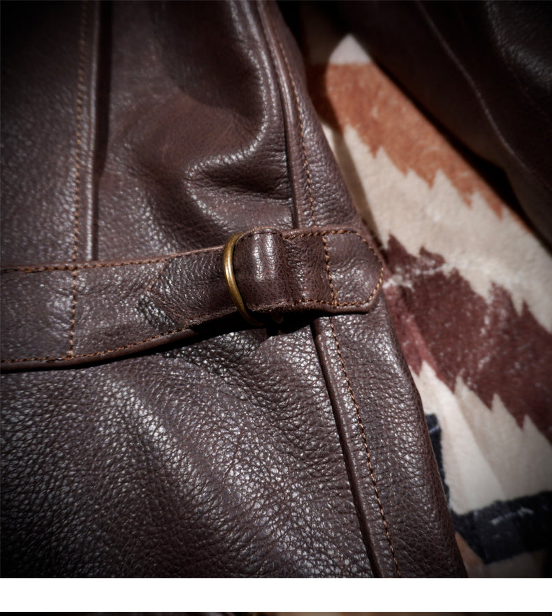 1940’s 復刻デザイン カウレザー シングルライダースジャケット S~4XL