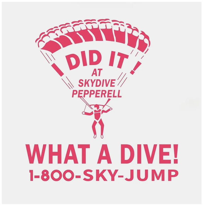 ◆SKYDIVINGプリントTシャツ◆S~3XL