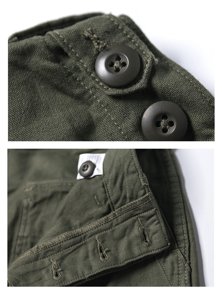 ◇US ARMY OG107復刻 10.5OZ サテンコットン ベーカーパンツ◇XS~2XL