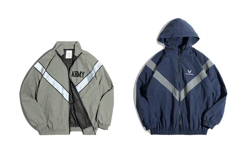 2色展開▲USアーミーエアフォース ナイロン ブルゾン▼M~2XL