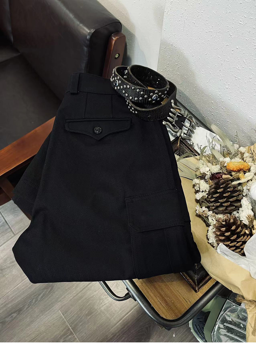 フランス軍M-47前期 復刻 HBTコットンヘリンボーンツイード パンツ/S~3XL