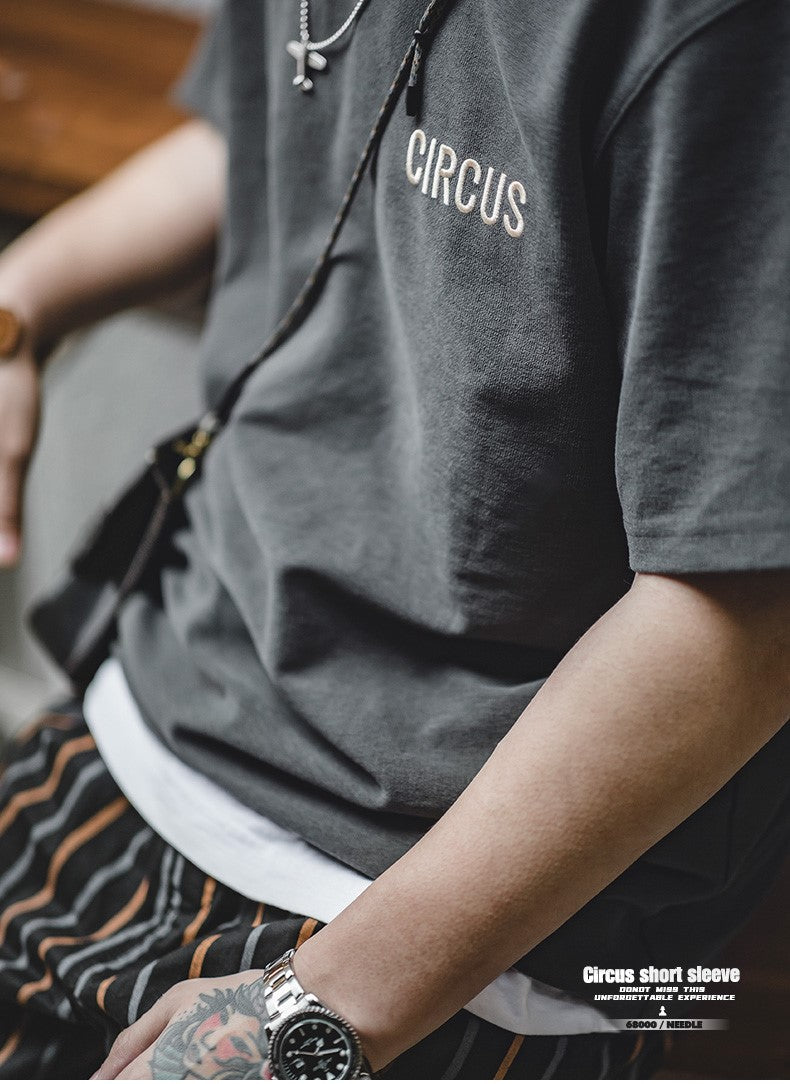 目の詰まった刺繍のクオリティーも抜群◆Tigers刺繍スーベニアTシャツ◆S~2XL