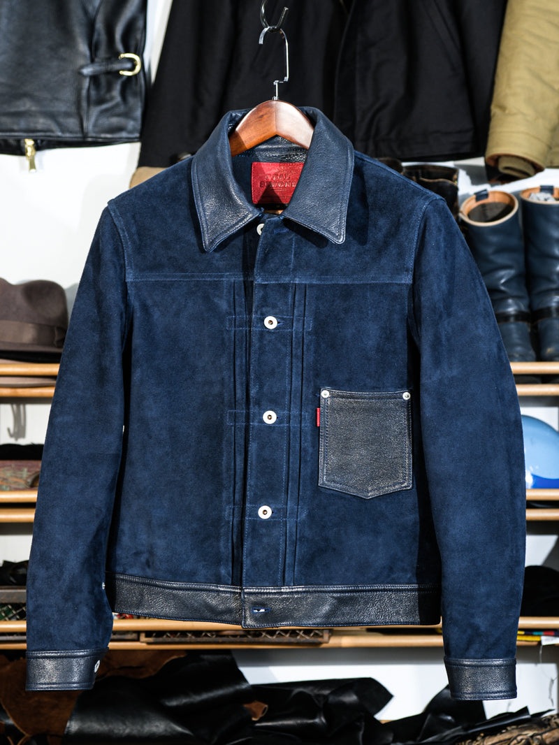 ☆1st型 506復刻モデル ゴートレザースウェードレザージャケット