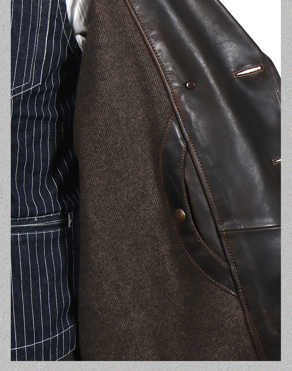 絶妙なヴィンテージ加工▲1.6mm厚 Pコート▼L~3XL