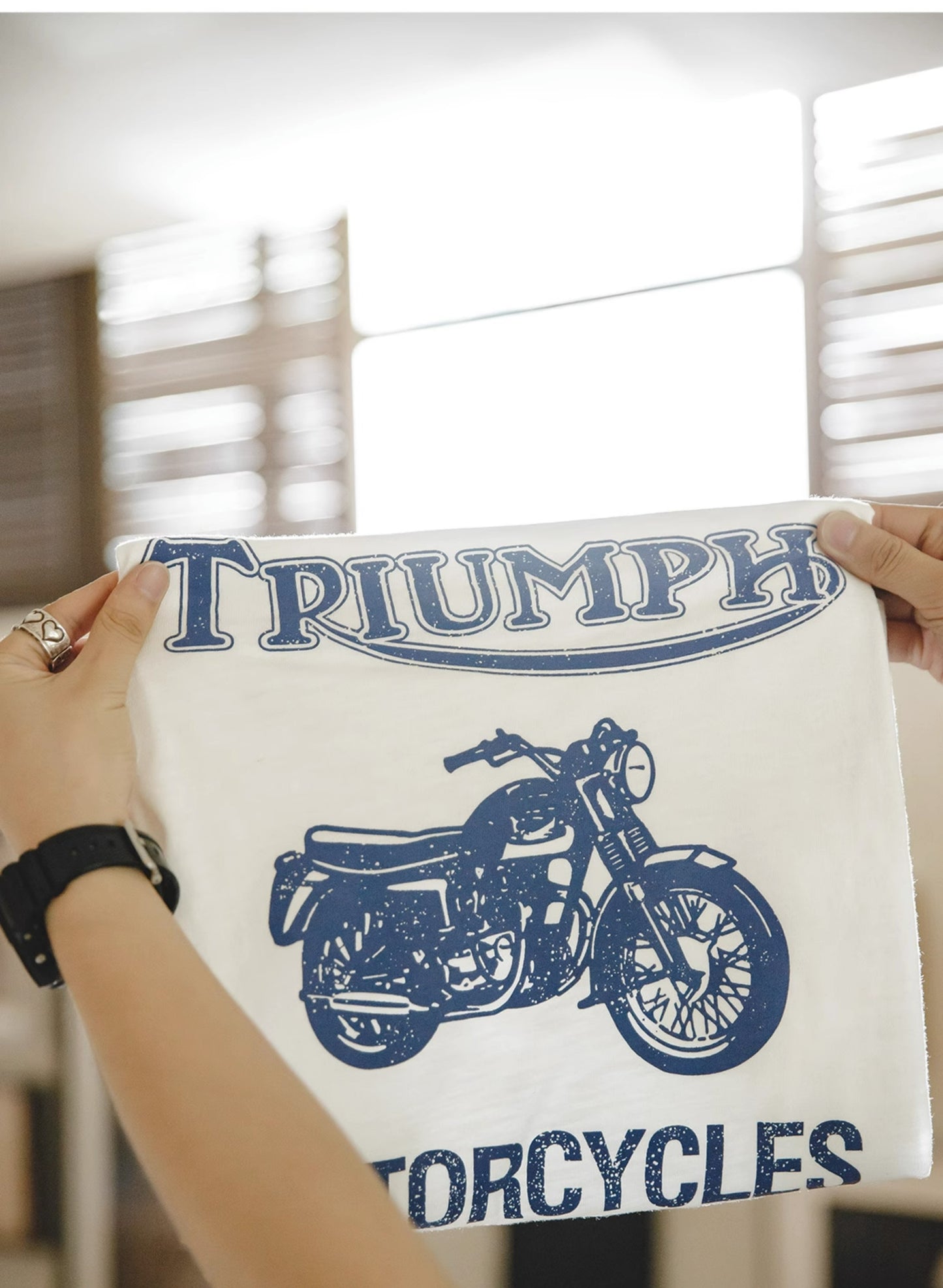 ◆TRIUMPHプリント Tシャツ◆S~2XL